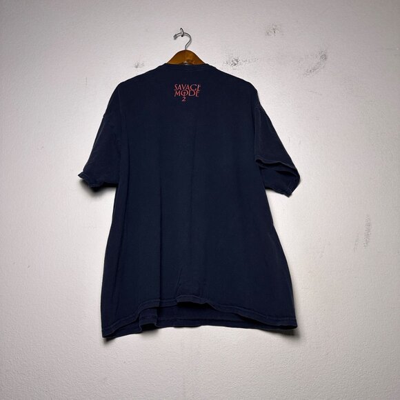 Savage Mode 2 Album Cover Graphic T-Shirt Men 2XL 21 Savage Metro Boomin Rap Tee - Picture 3 of 10